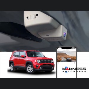 Jeep Renegade Integrated Dash Camera System - Front Camera - Black